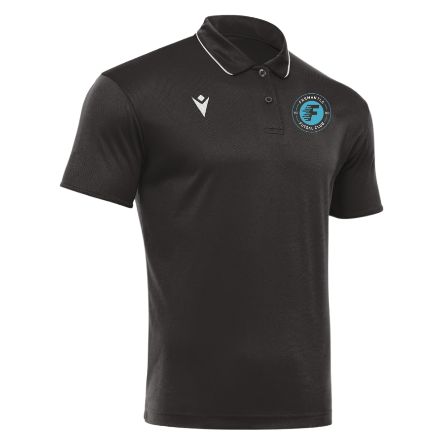 Fremantle FC Macron Polo Black (Coach)