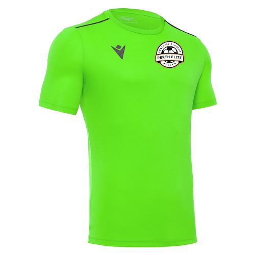 Perth Elite Football Academy Rigel Hero S/S GK Training Shirt Neon Green