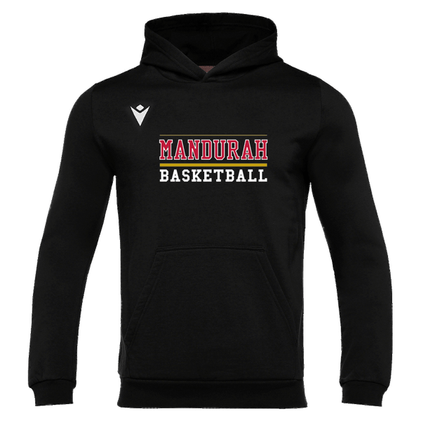 Mandurah Basketball Banjo Hoodie Black