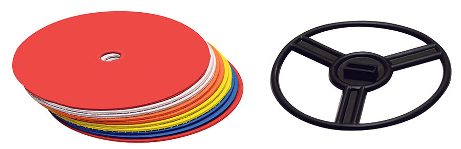 Flat Markers Rubber 10 pack